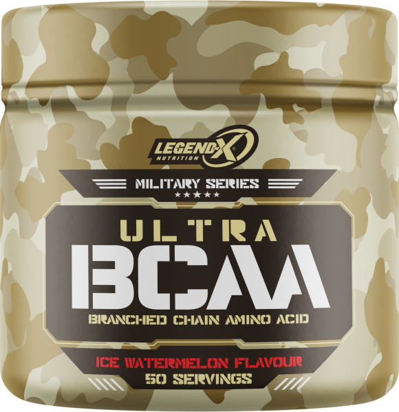 LegendX Military Ultra BCAA 300g Ice Karpuz – 50 Servis