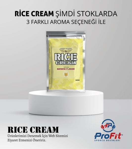 LegendX Rice Cream 8 Şase - Çikolata, Muz ve Hindistan Cevizi Aromalı Karbonhidrat Kaynağı