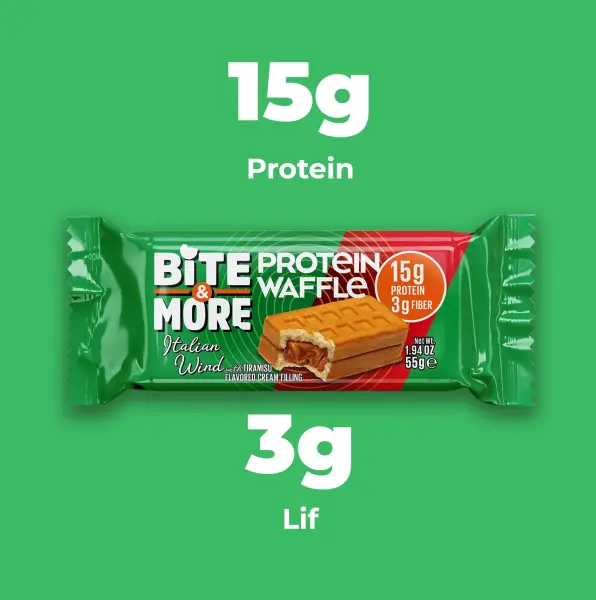 Protein Waffle - Tiramisu