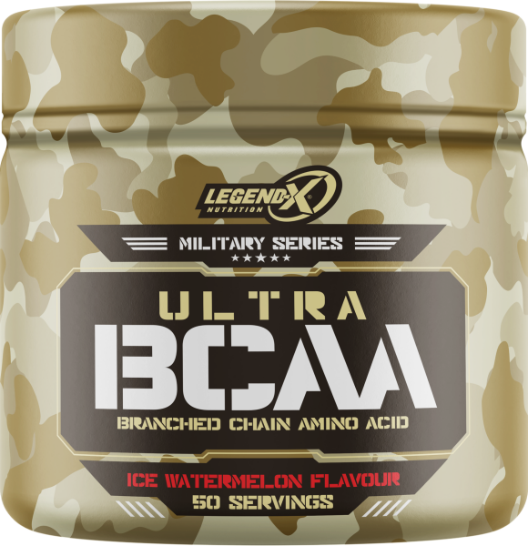 LegendX Military Ultra BCAA 300g Ice Karpuz – 50 Servis