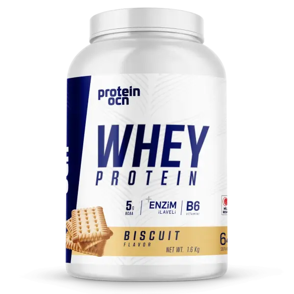 Protein OCN Whey Protein 1.6 KG – Yüksek Protein – Enzim İlave