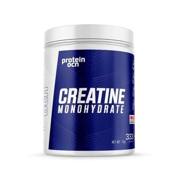 Protein OCN Creatine Monohydrate 1 KG (333 Servis) – %100 Saf Mikronize Kreatin – Aromasız