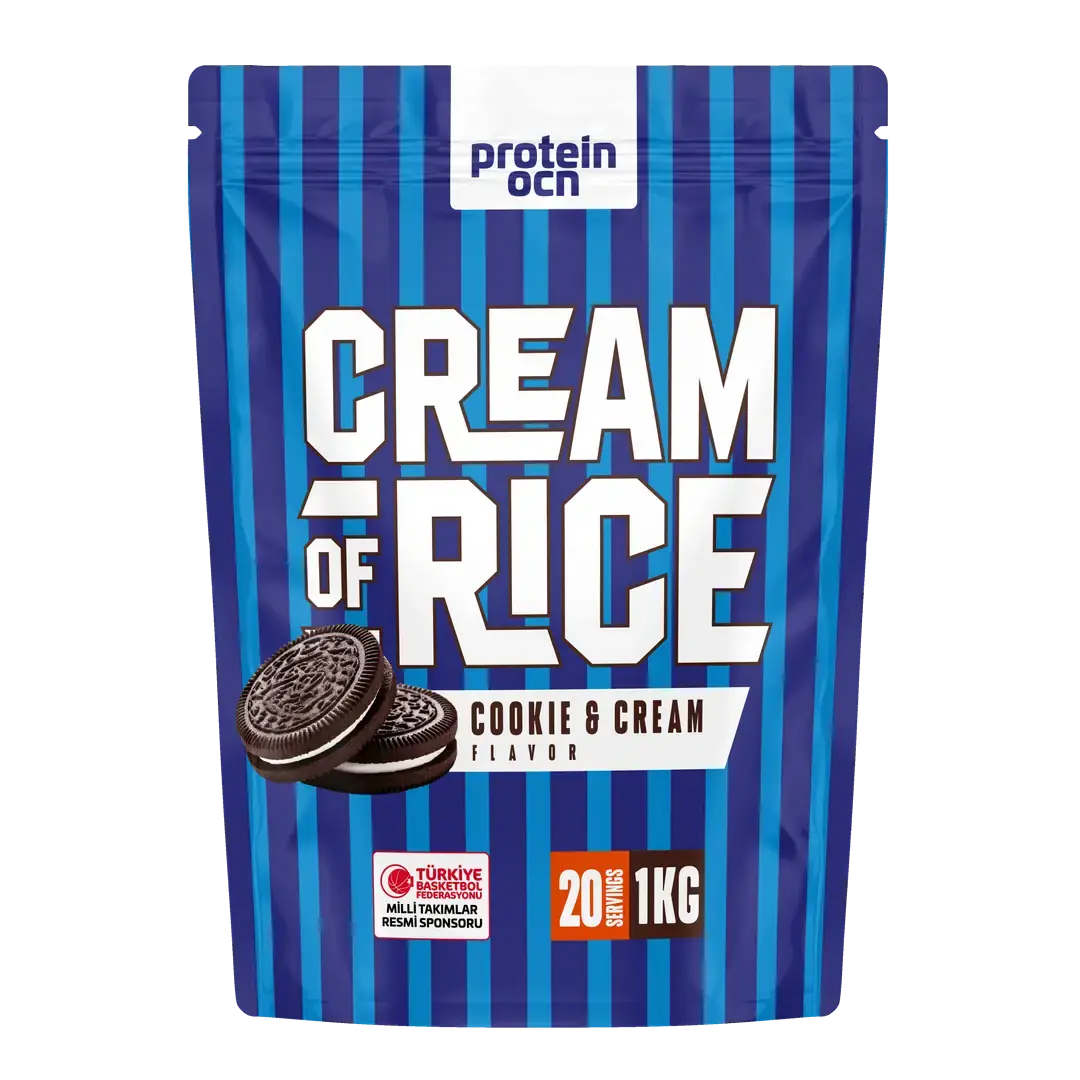 Cream of Rice 1kg – Hızlı Hazırlanan Kompleks Karbonhidrat – Sporcu Besini & Enerji Kaynağı Cookies and Cream