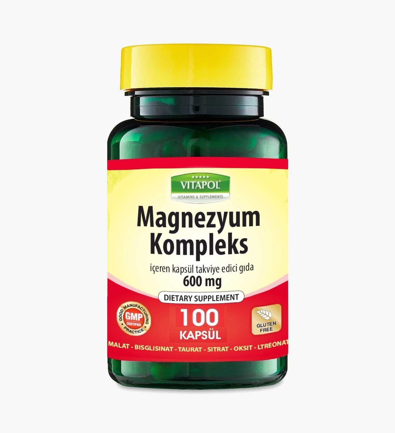 VİTAPOL MAGNEZYUM KOMPLEKS 100 KAPSÜL