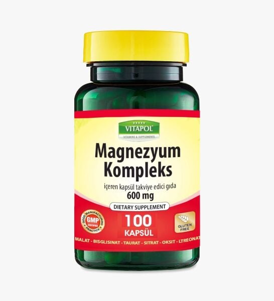 VİTAPOL MAGNEZYUM KOMPLEKS 100 KAPSÜL