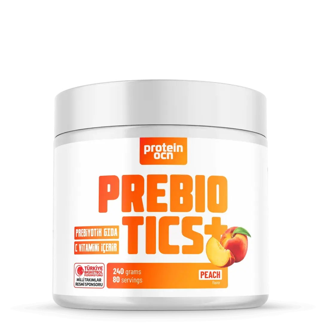 PREBIOTICS+ – Prebiyotik ve Lif Kaynağı – Sindirim ve Bağırsak Sağlığı Destekleyici Takviye Seftali