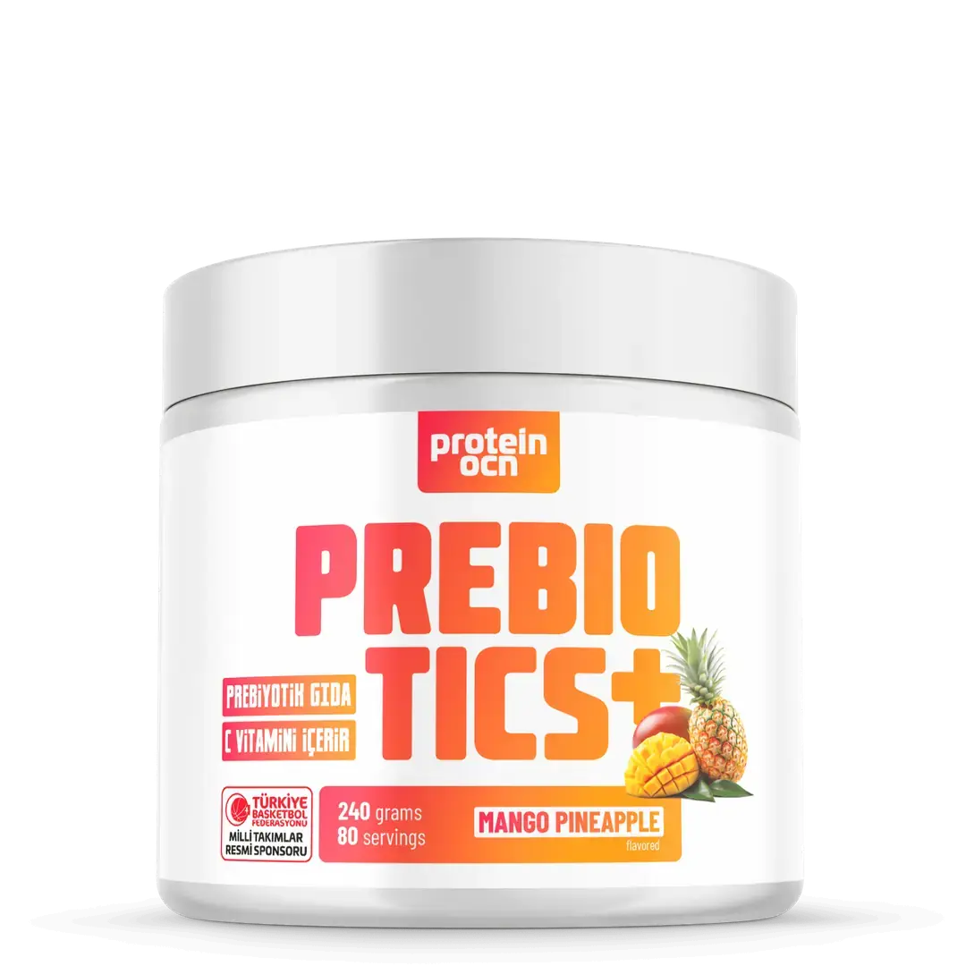 PREBIOTICS+ – Prebiyotik ve Lif Kaynağı – Sindirim ve Bağırsak Sağlığı Destekleyici Takviye Mango&Ananas
