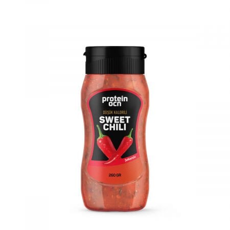 OCN Sweet Chili Sos – Düşük Kalorili Fit Tatlı Acı Sos – Diyet Dostu