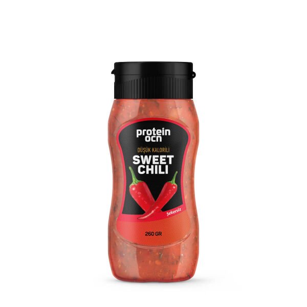 OCN Sweet Chili Sos – Düşük Kalorili Fit Tatlı Acı Sos – Diyet Dostu