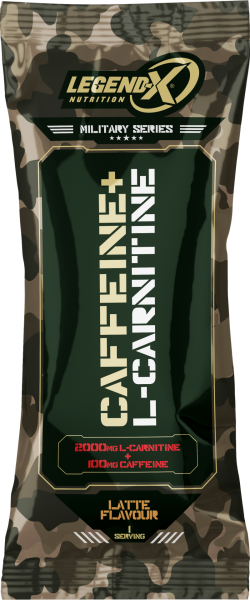 LegendX Caffeine + L-Carnitine Saşe 7 g – 2000 mg L-Carnitine & 100 mg Kafein | Latte Aromalı Termojenik Enerji