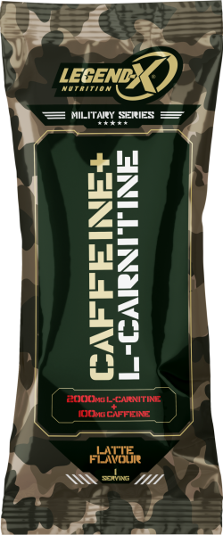 LegendX Caffeine + L-Carnitine Saşe 7 g – 2000 mg L-Carnitine & 100 mg Kafein | Latte Aromalı Termojenik Enerji