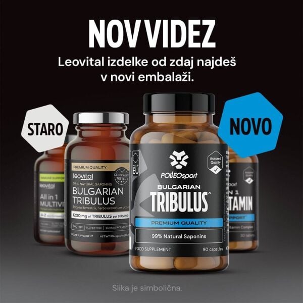 Bulgarian Tribulus 1200 mg 90 Kapsül | %99 Natural Saponin