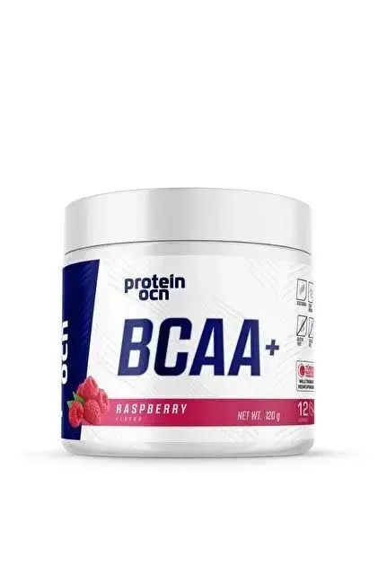 Protein OCN BCAA+ Raspberry 120 g – 2:1:1 BCAA, L-Glutamin ve Elektrolit Destekli – Ahududu Aromalı Raspberry