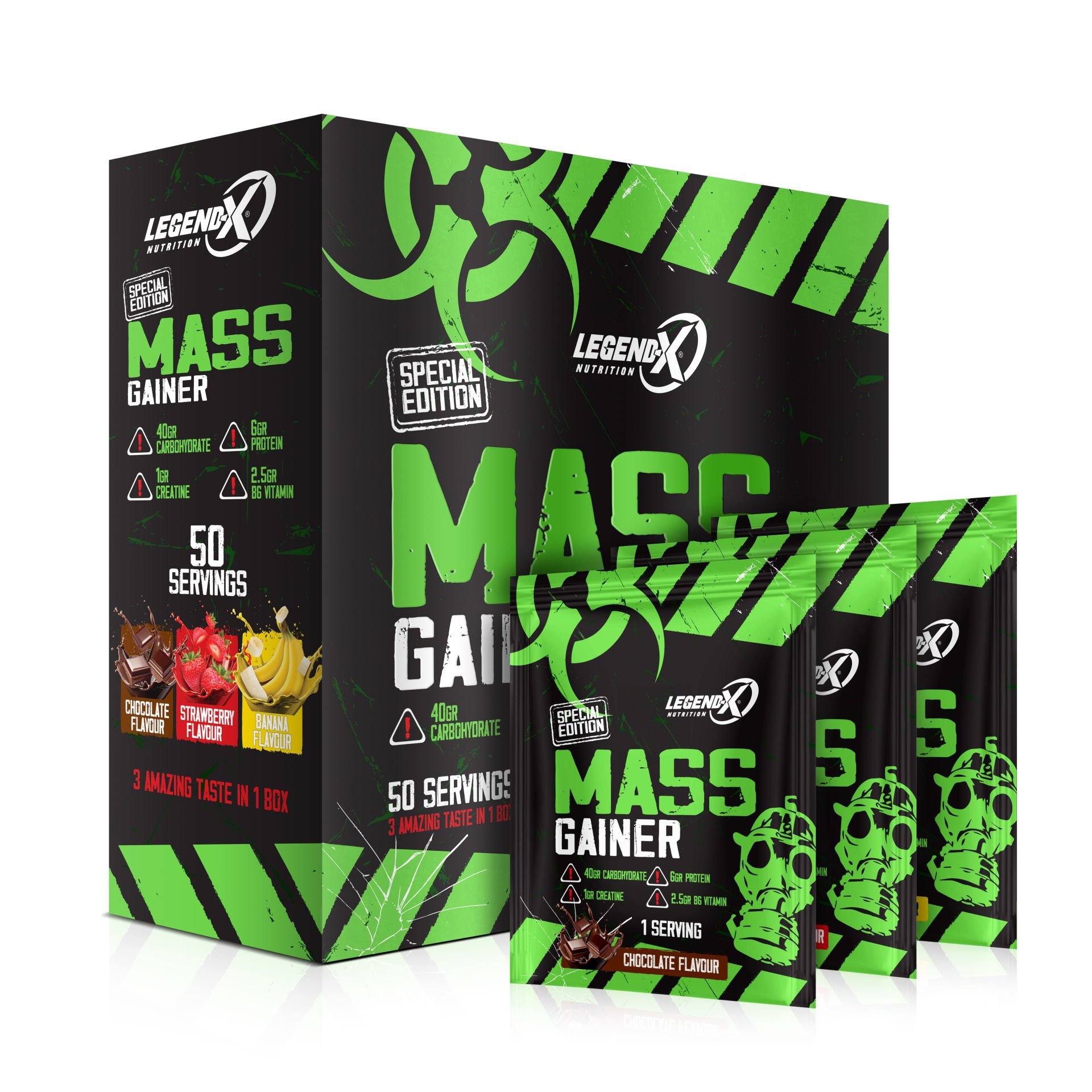 Legend X Mass Gainer 2500gr 50Şase Mix