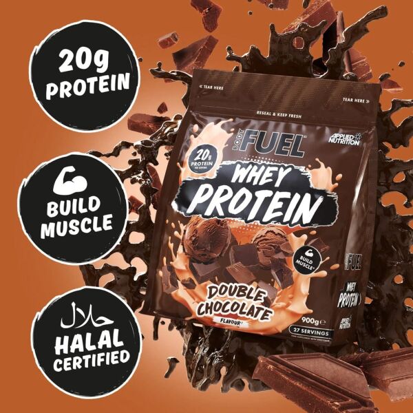 Applied Body Fuel Whey Protein Double Chocolate 1.8 Kg (53 Servis) – 20g Protein