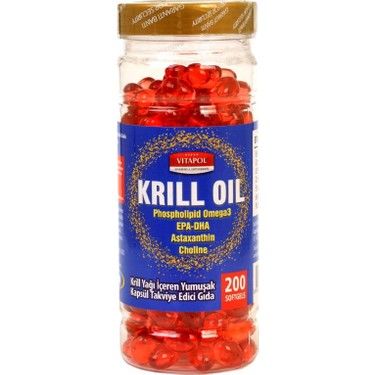 VITAPOL KRILL OIL 200 KAPSÜL