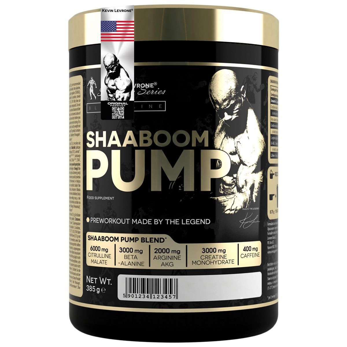 Kevin Levrone Shaaboom Pump Pre-Workout 385 g | Güçlü Pump & Enerji