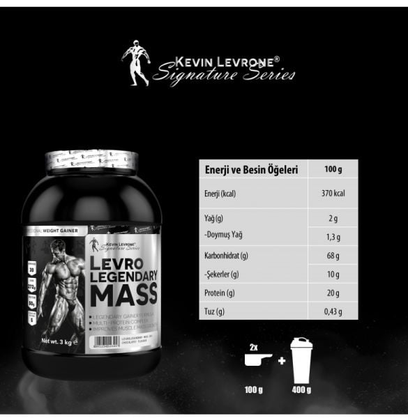 Kevin Levrone Legendary Mass 3000 gr