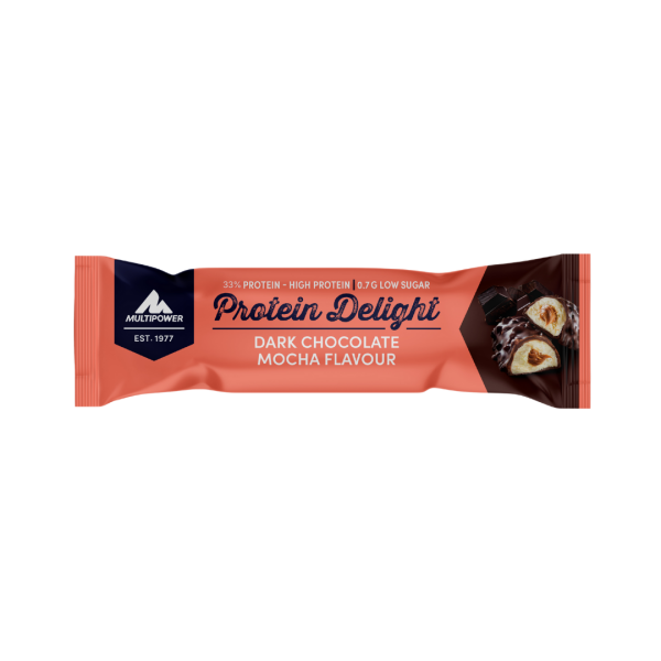 Multipower Protein Delight Dark Chocolate Mocha 18’li Protein Bar Kutusu