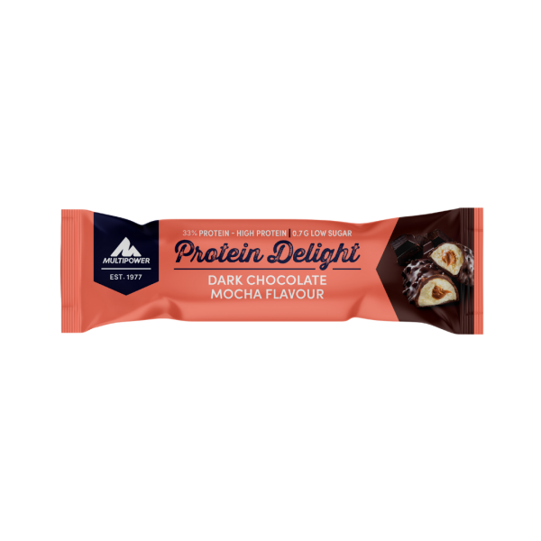 Multipower Protein Delight Dark Chocolate Mocha 18’li Protein Bar Kutusu