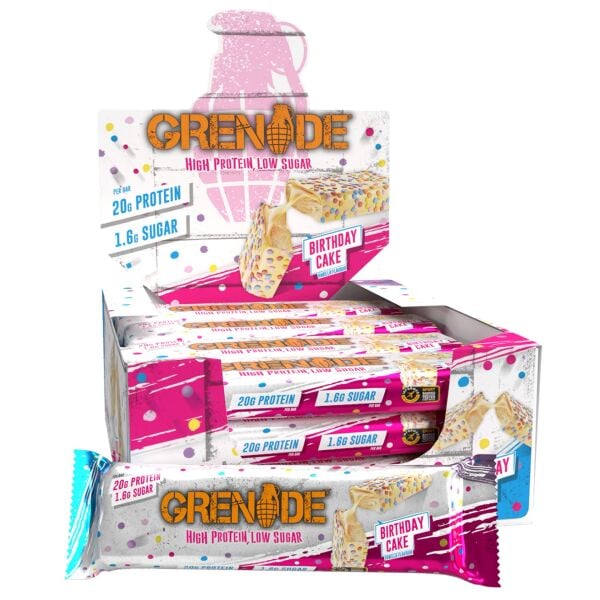 Grenade Carb Killa Fudged Up Protein Bar 60g – 20g Protein, Düşük Şekerli Sporcu Barı FUDGE BROWNIE