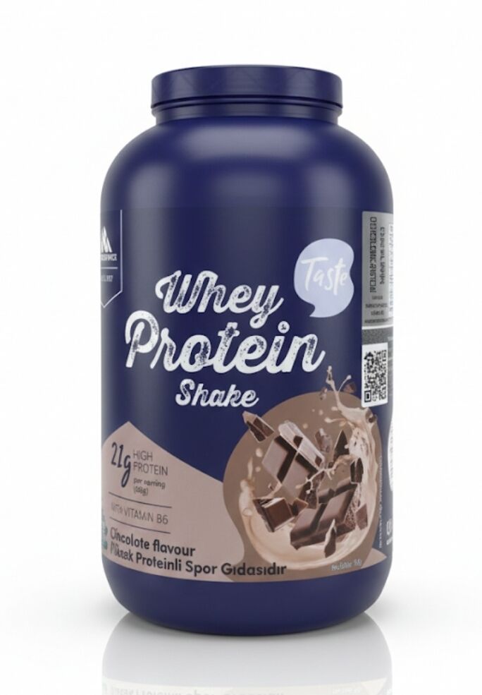 Multipower Whey Protein Shake 908g Çikolata Aromalı – 22g Protein + B6 Vitamin Destekli Sporcu Gıdası