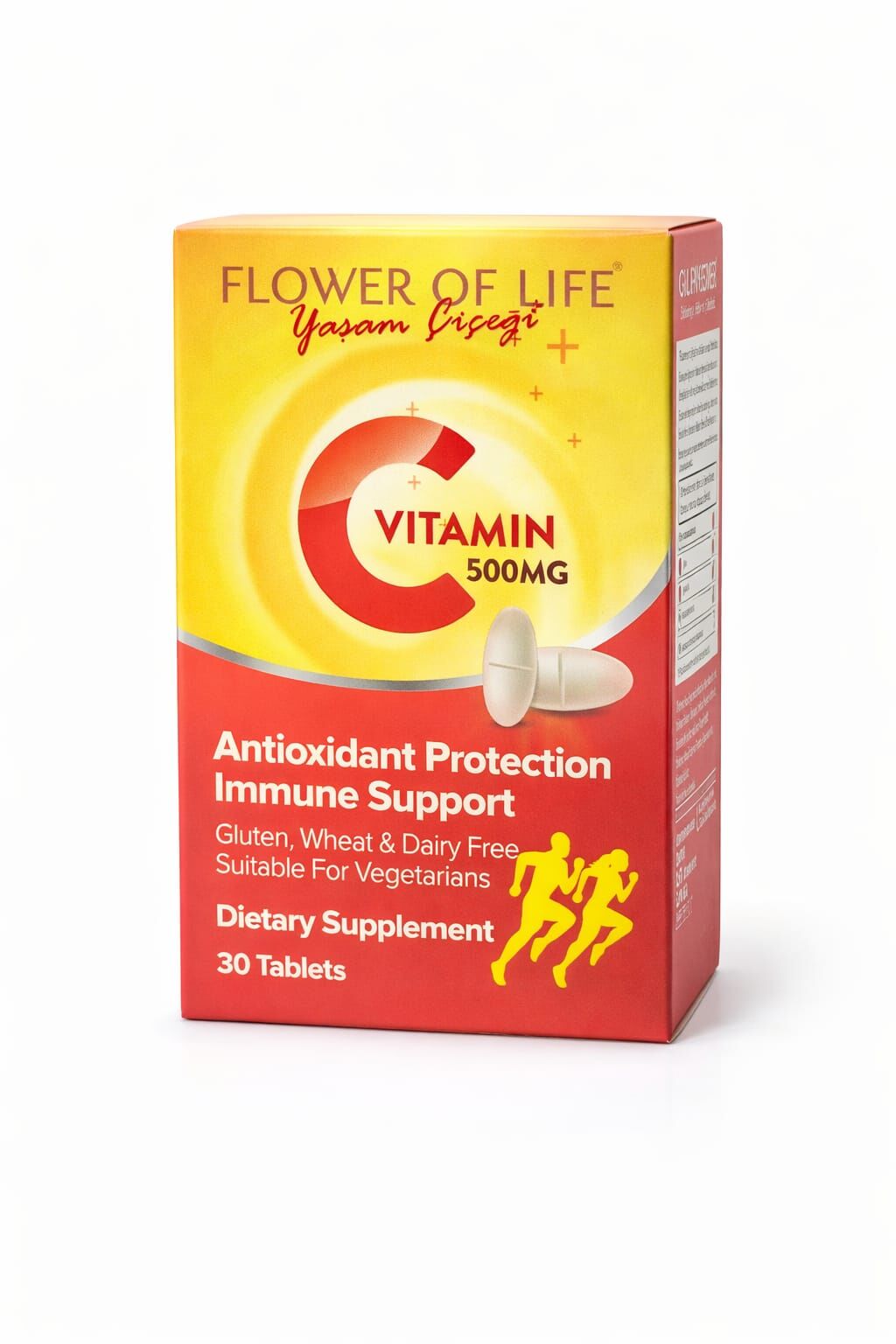 Flower of Life C Vitamini 30 Tablet – Bağışıklık Destekleyici Yüksek Etkili C Vitamini Formülü