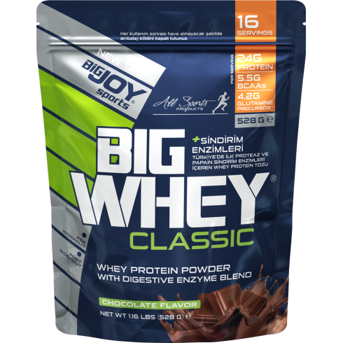 Bigjoy Big Whey Classic Whey Protein 528 Gr