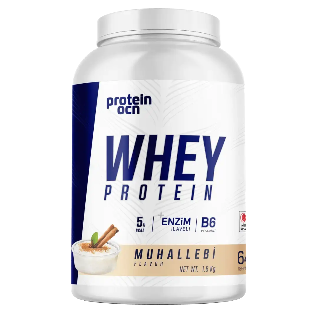 Protein OCN Whey Protein 1.6 KG – Yüksek Protein – Enzim İlave muhallebi
