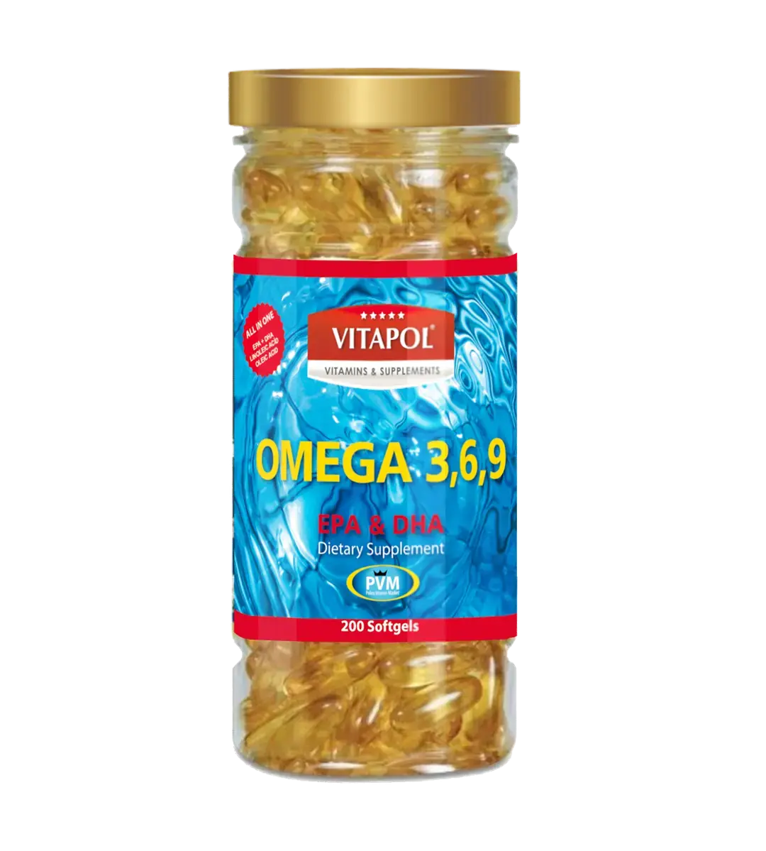 Vitapol Omega 3 200 Yumuşak Kapsül