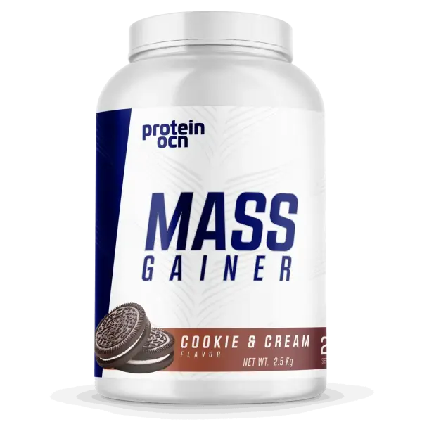 Protein OCN Mass Gainer 2,5 Kg | Çikolata – Çilek – Tiramisu Aromalı COOKİES & CREAM