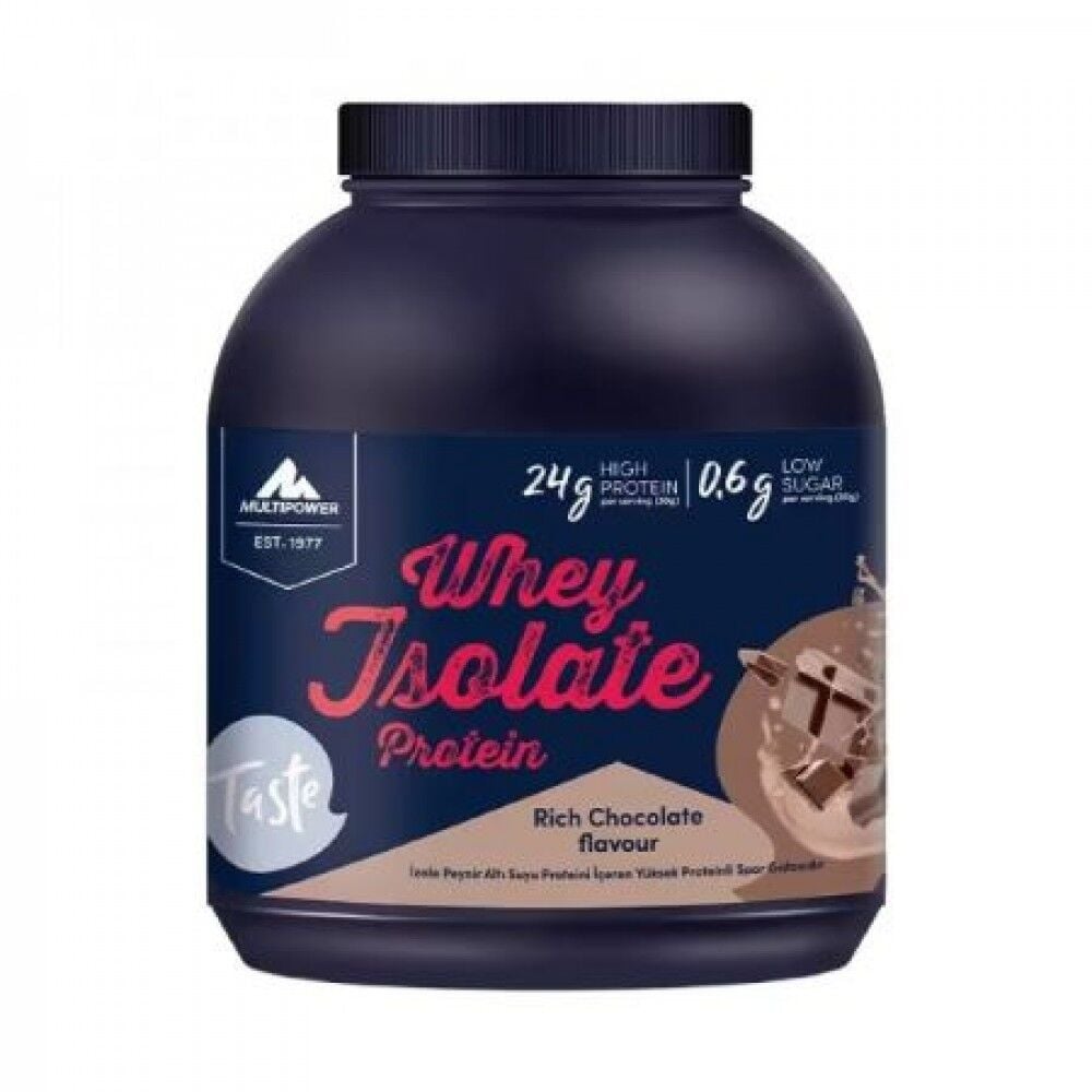 Multipower Whey Isolate Protein Rich Chocolate 2000 Gr İzole Whey Protein Tozu
