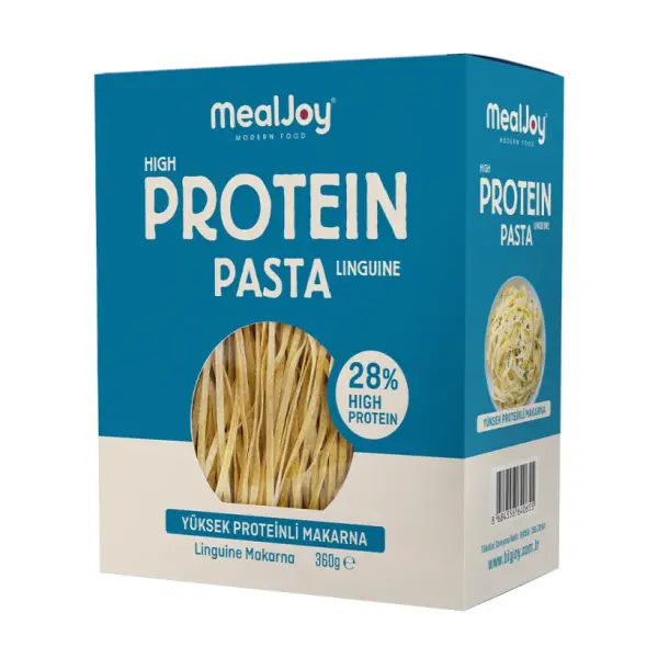 MealJoy High Protein Pasta Linguine 360g – %28 Proteinli Makarna