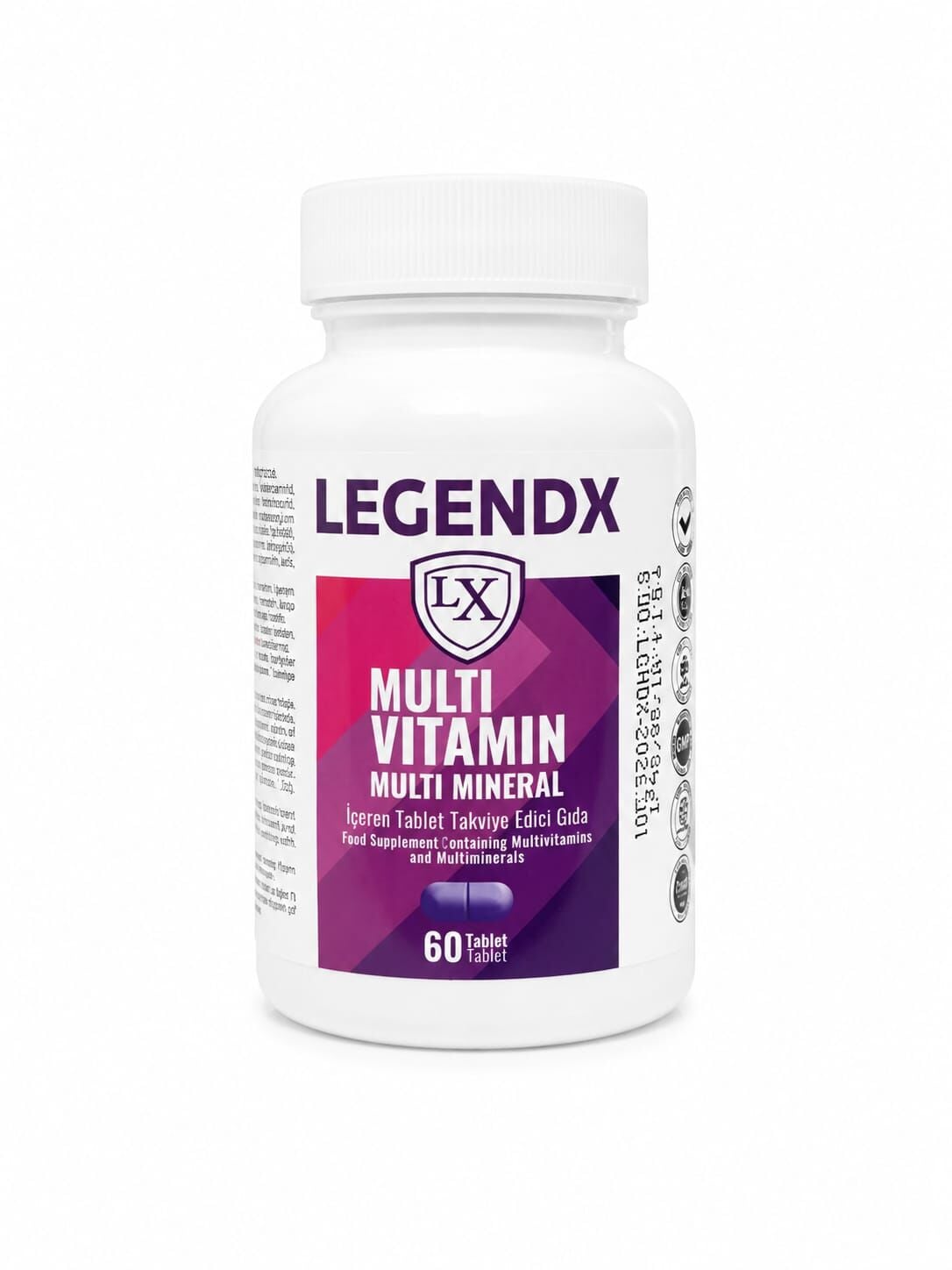 LEGENDX Multi Vitamin Multi Mineral 60 Tablet
