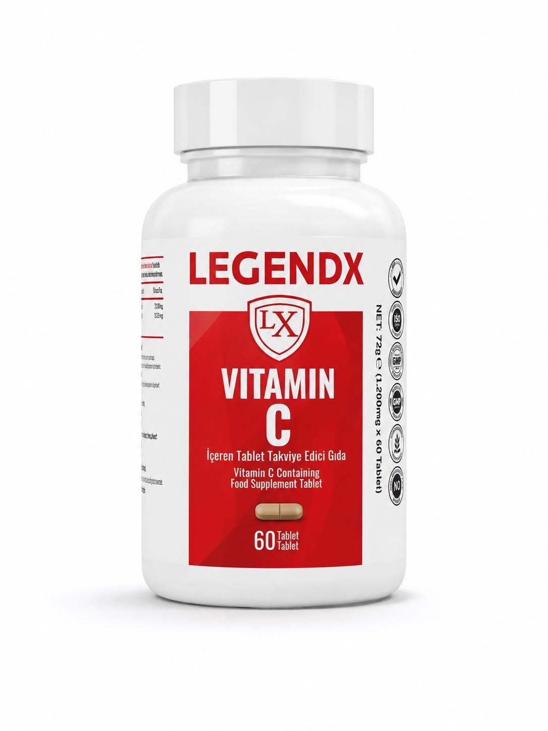 LEGENDX Vitamin C 500 mg 60 Tablet