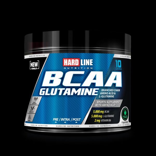 Hardline Bcaa + Glutamine 115 Gr