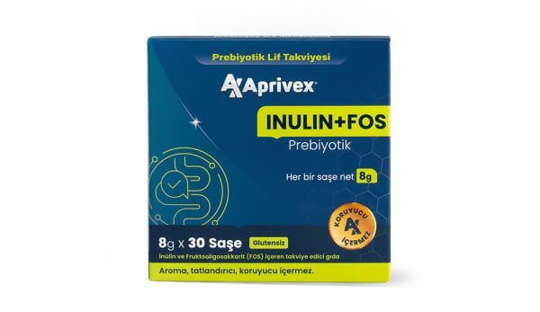 APRİVEX INULİN + FOS PREBİYOTİK LİF TAKVİYESİ
