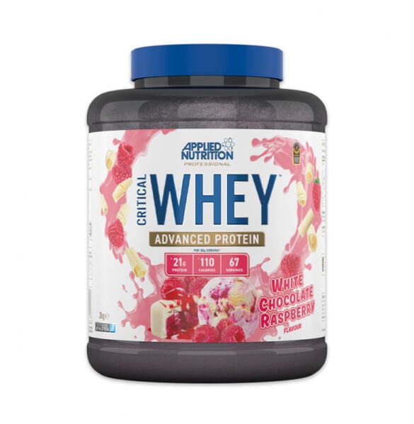 Applied Nutrition Critical Whey Advanced Protein 2 kg WHİTE CHOCOLATE AND RASPBERRY