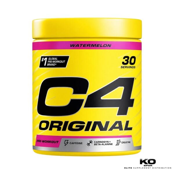C4 Original Pre-Workout Watermelon 30 Servis – Karpuz Aromalı Antrenman Öncesi