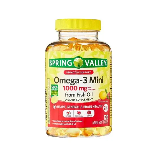 Spring Valley Omega-3 ABD Mini – Sağlığınız İçin Küçük Ama Güçlü Destek
