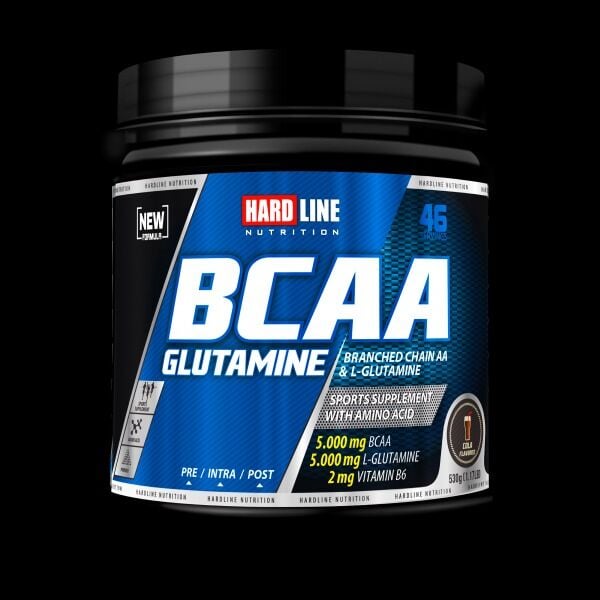 Hardline Nutrition Bcaa Glutamıne 530 Gr Kola