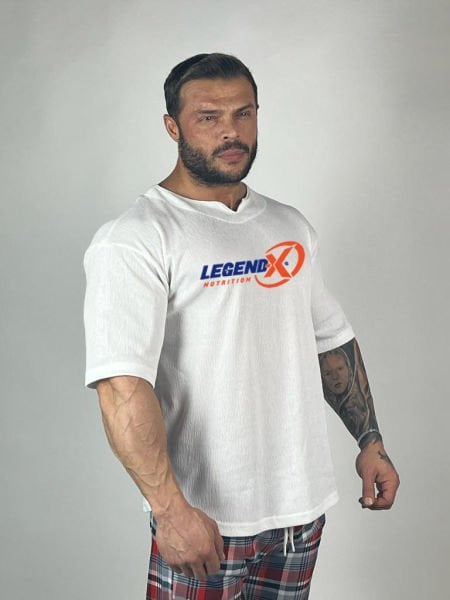 LEGEND-X OVERSİZE TŞÖRT BEYAZ