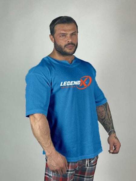 LEGEND-X OVERSİZE TŞÖRT MAVİ