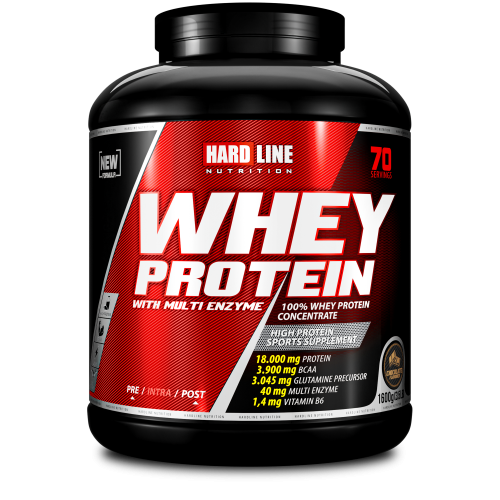 HARDLINE WHEY PROTEIN 1600 GR – YÜKSEK PROTEİN, GÜÇLÜ FORMÜL