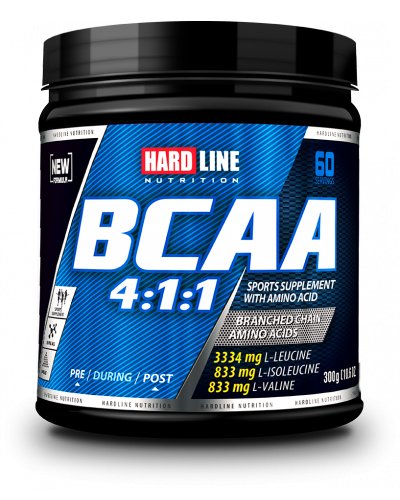 Hardline 4:1:1 BCAA 300 Gr