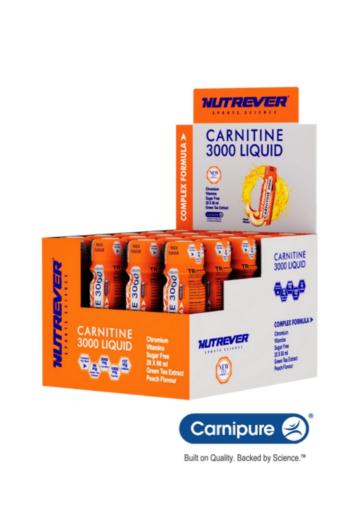 Nutrever L-Carnitine 3000 Liquid 20 Ampul