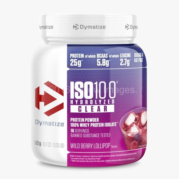 Dymatize ISO100 Hydrolyzed Clear 512 Gr