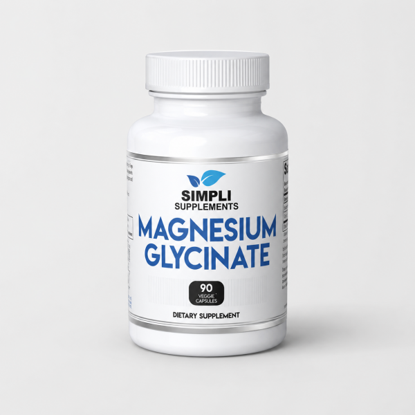 SIMPLI SUPPLEMENTS  MADE IN USA – MAGNEZYUM GLİSİNAT 90 VEGGIE KAPSÜL