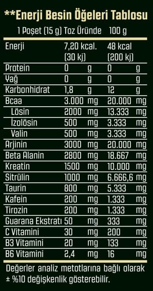 Legend X Adrenaline Pre-Workout 21 Şase x 10 Gr | 11 Ice Watermelon + 10 Forest Fruit