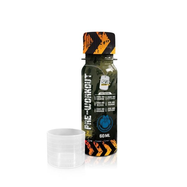 SAT PRE-WORKOUT 60 ML x 12 ADET YABAN MERSİNİ AROMALI